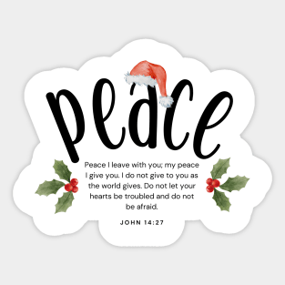 Peace - Fruits of the Spirit 2023 Christmas | Group | Set Design Sticker